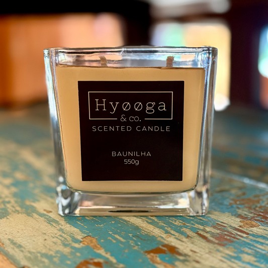 Vela Aromática Baunilha Grande 550g