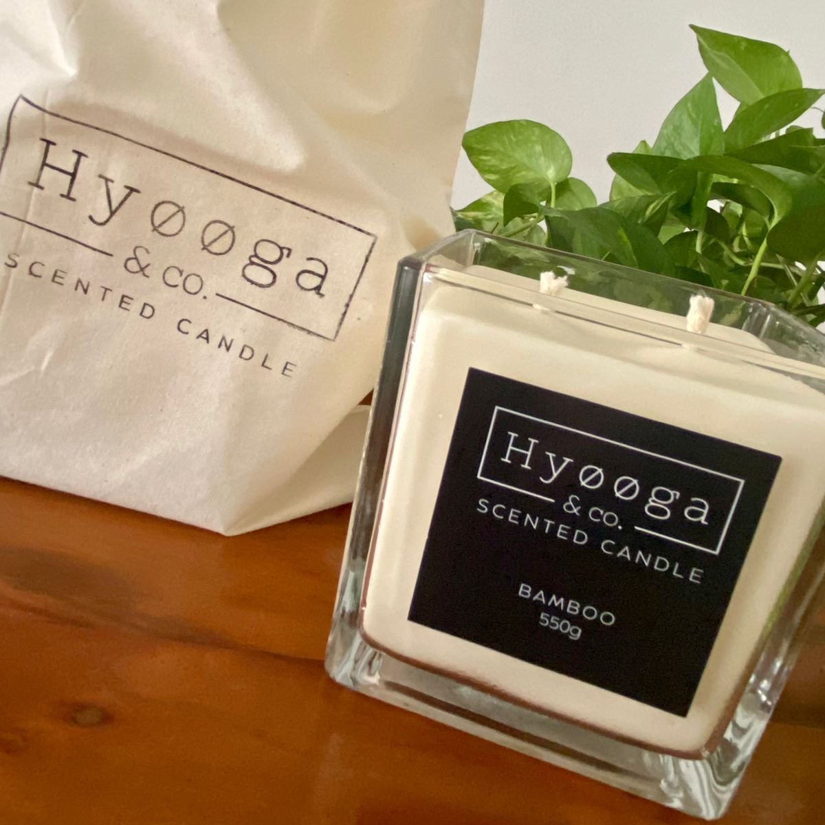 Vela Aromática Bamboo Grande 550g