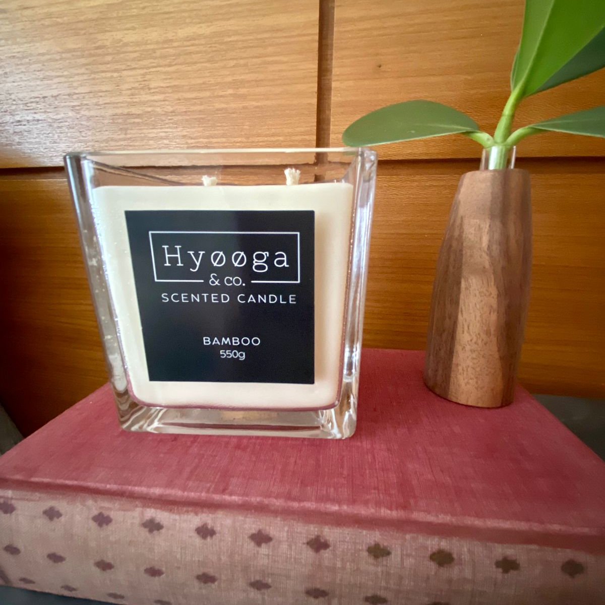 Vela Aromática Bamboo Grande 550g