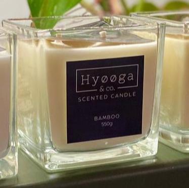 Vela Aromática Bamboo Grande 550g