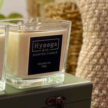Vela Aromática Baunilha Grande 550g