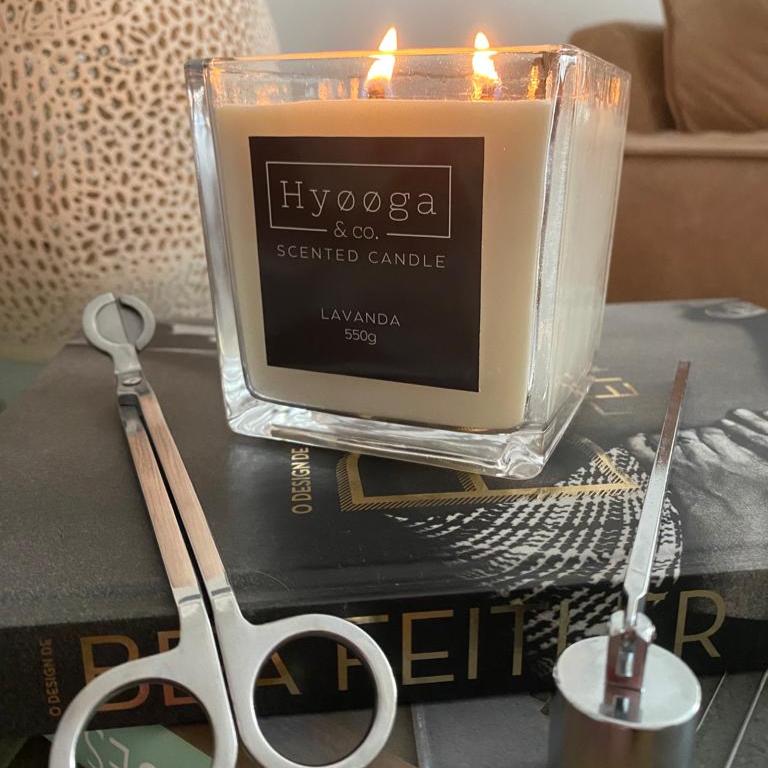 Vela Aromática Lavanda Grande 550g