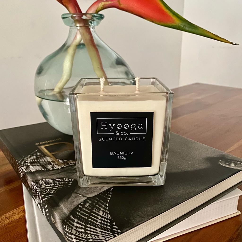 Vela Aromática Baunilha Grande 550g