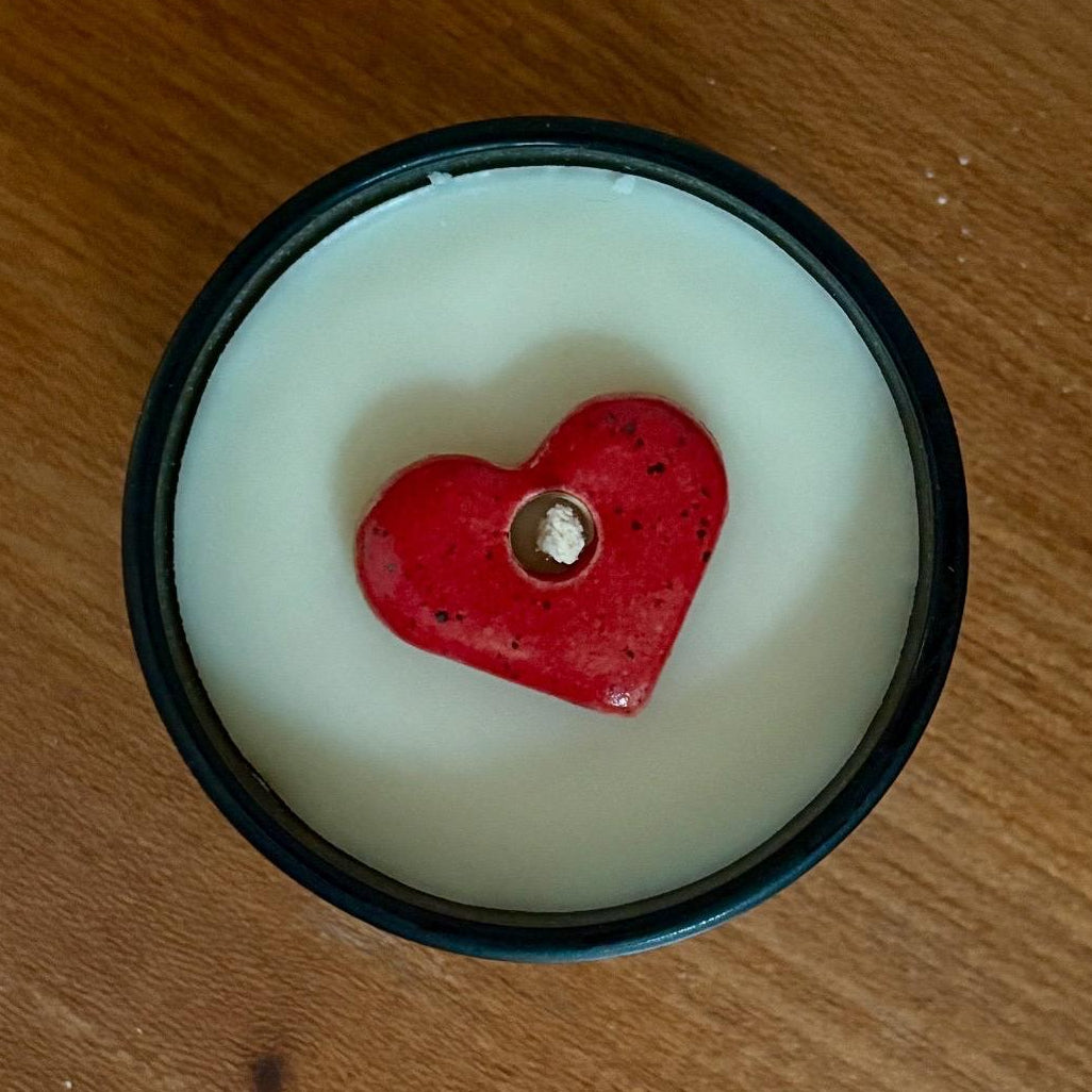 Tag Coração Cerâmica