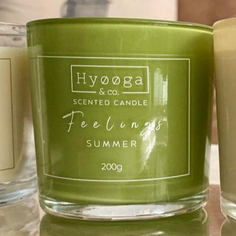 Vela Aromática Summer - Verbena 200g