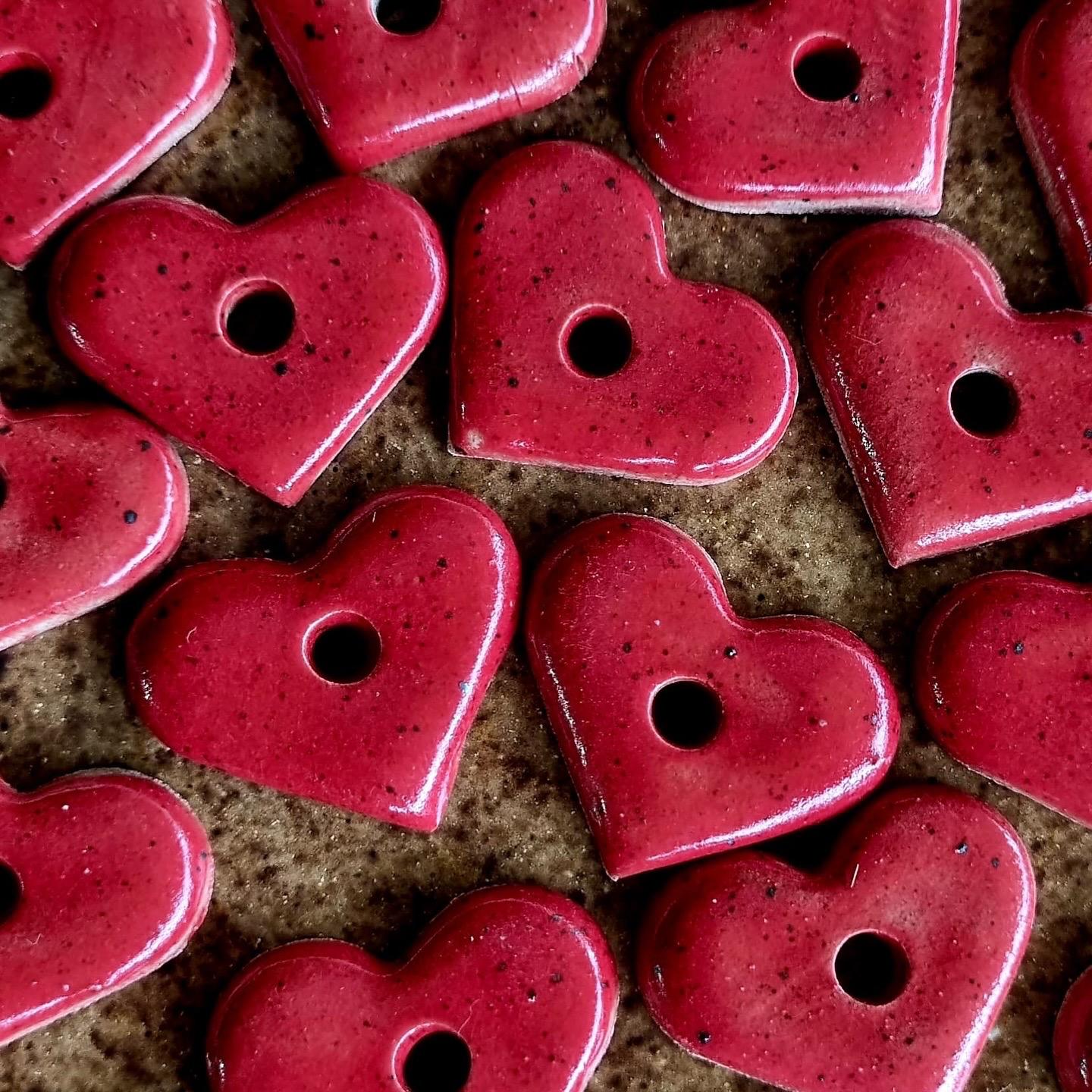 Tag Coração Cerâmica